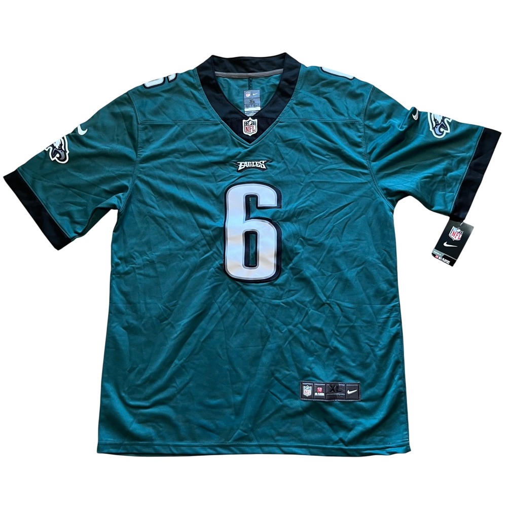 Nike NFL Philadelphia Eagles DeVonta Smith 6 Jersey Green XL NEW